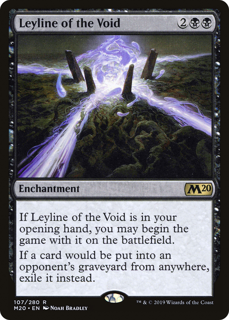 Image of Leyline of the Void (M20-107) - Core Set 2020 Foil