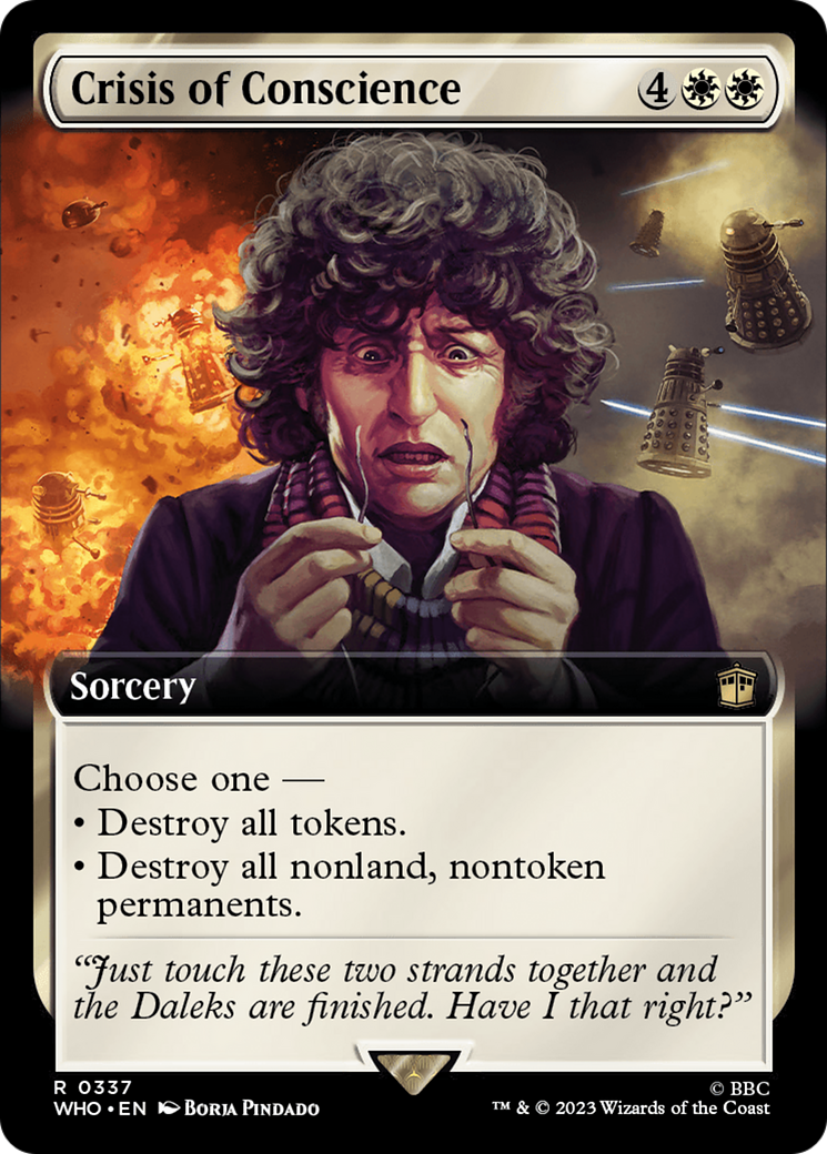 Image of Crisis of Conscience (Extended Art) (WHO-337) - Doctor Who: (Extended Art)