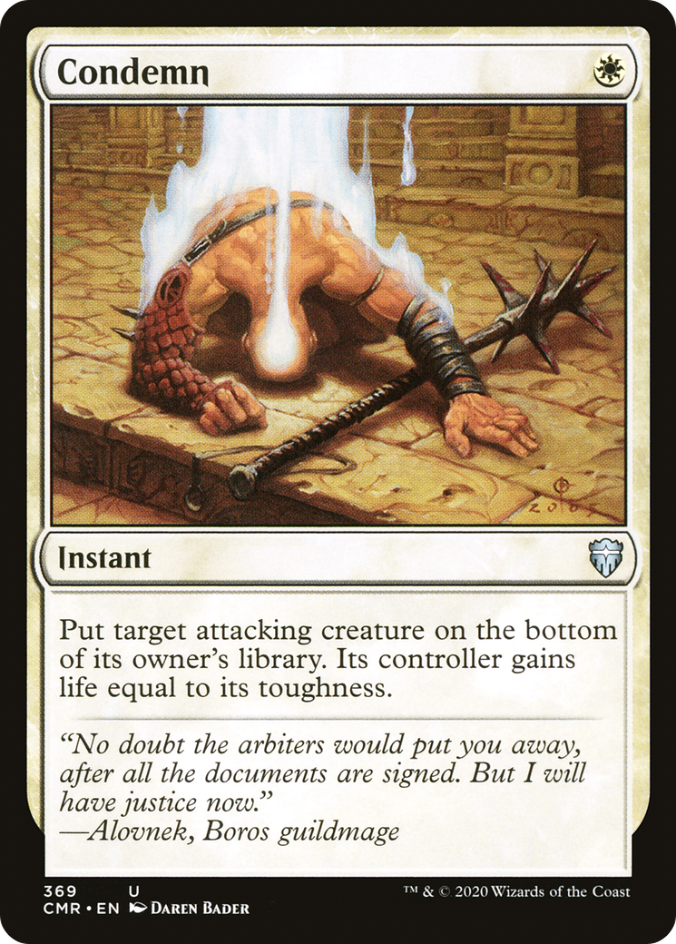 Image of Condemn (CMR-369) - Commander Legends