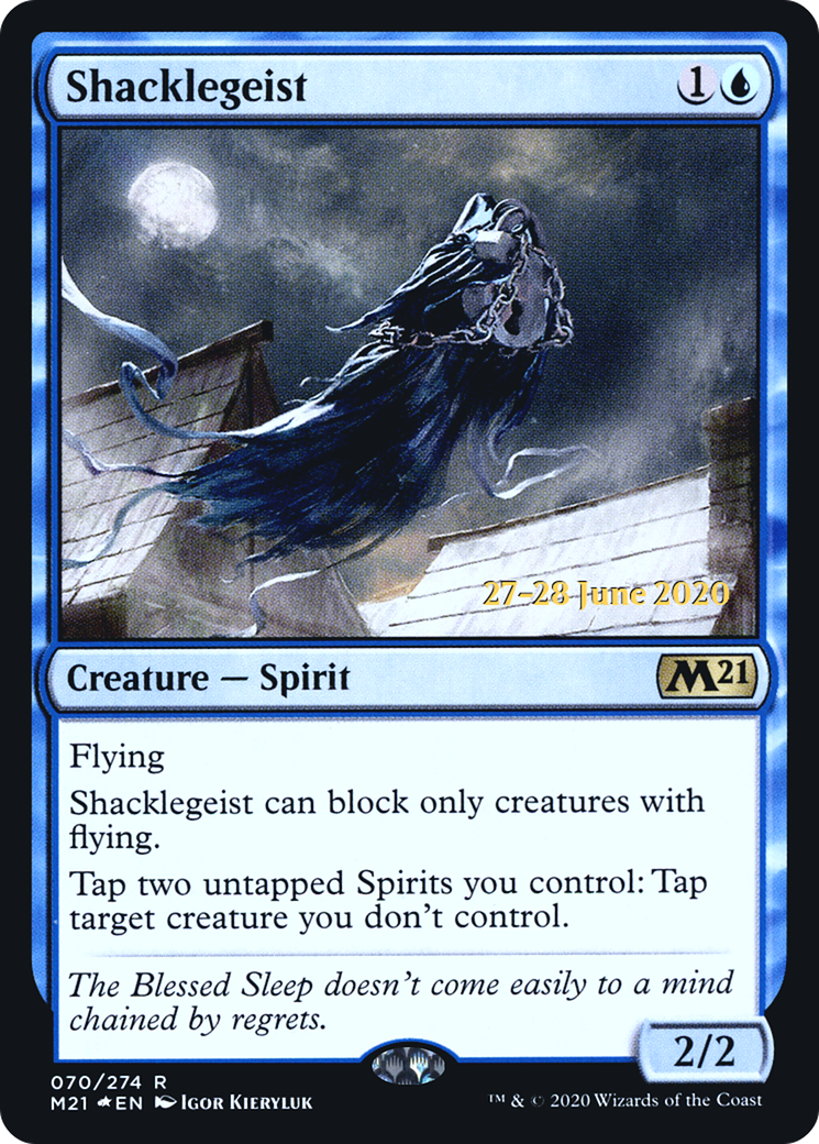 Image of Shacklegeist (PRE-070) - Core Set 2021 Promos Foil