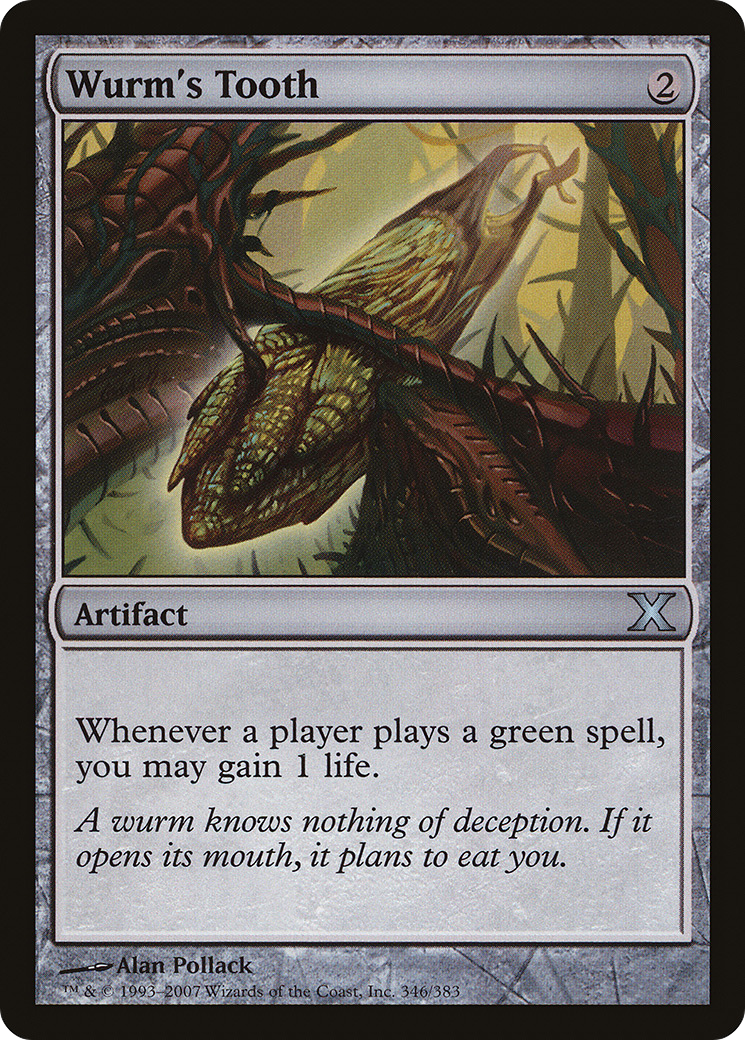 Image of Wurm's Tooth (10E-346) - Tenth Edition