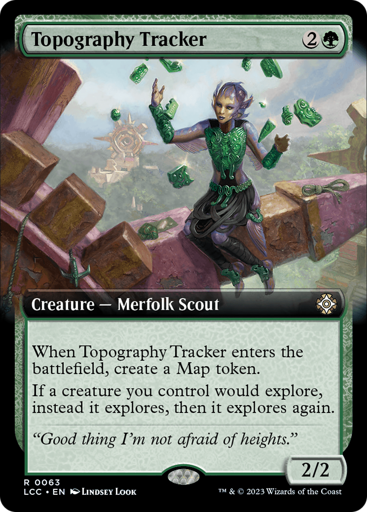 Image of Topography Tracker (Extended Art) (LCC-063) - The Lost Caverns of Ixalan Commander: (Extended Art)