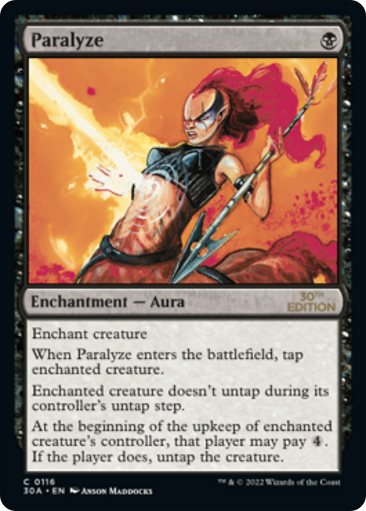 Image of Paralyze (30A-116) - 30th Anniversary Edition
