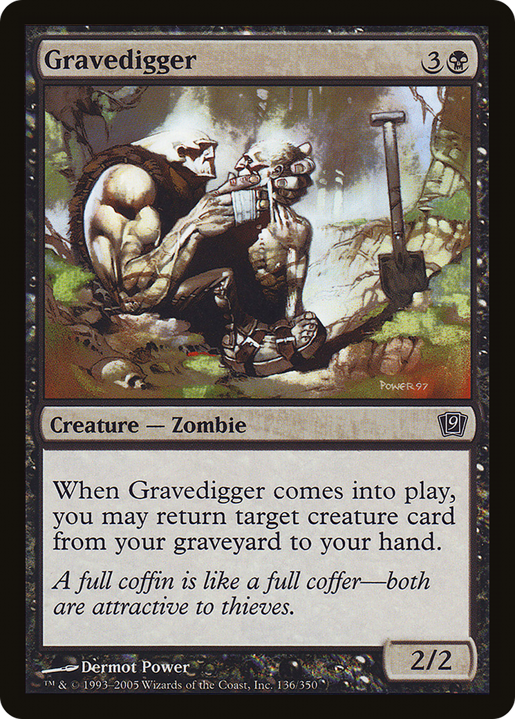 Image of Gravedigger (9ED-136) - 9th Edition