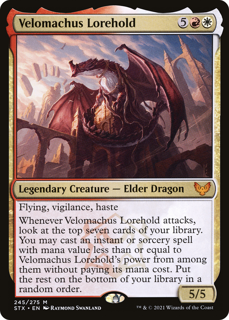 Image of Velomachus Lorehold (STX-245) - Strixhaven: School of Mages