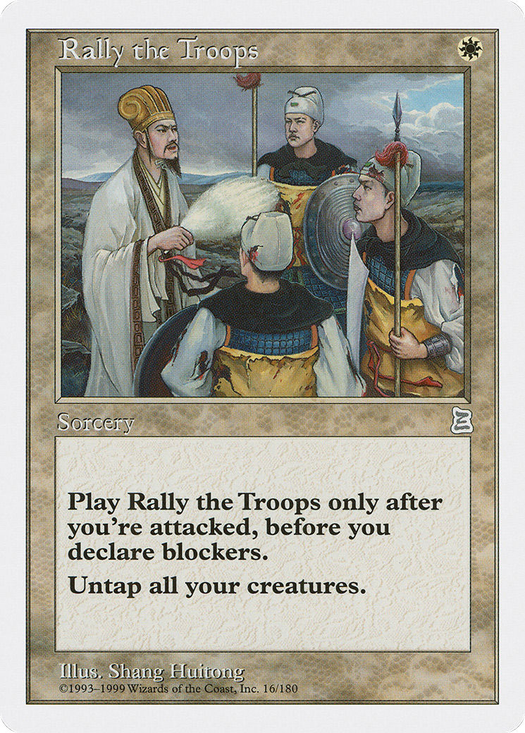 Image of Rally the Troops (PTK-016) - Portal Three Kingdoms