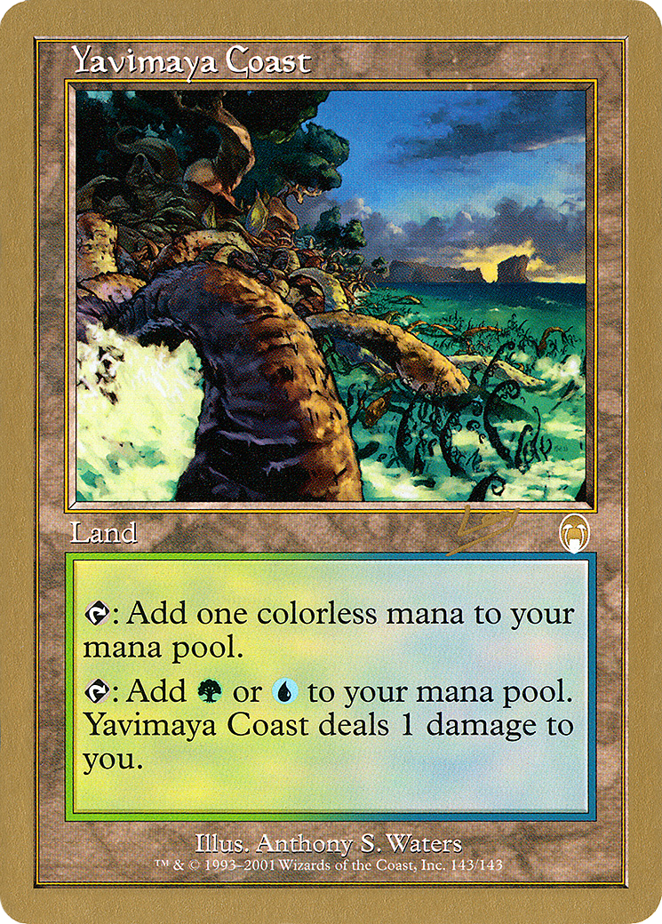 Image of Yavimaya Coast - 2002 Raphael Levy (APC) (WCD-) - World Championship Decks 2002