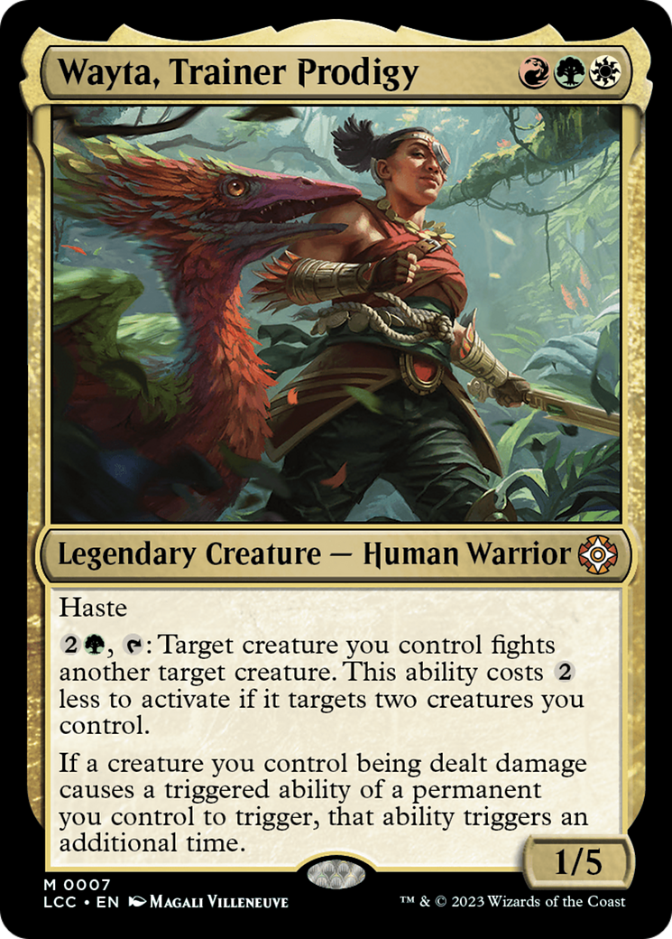 Image of Wayta, Trainer Prodigy (LCC-007) - The Lost Caverns of Ixalan Commander