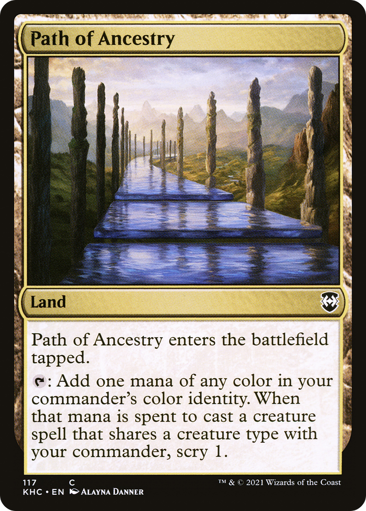 Image of Path of Ancestry (KHC-117) - Kaldheim Commander