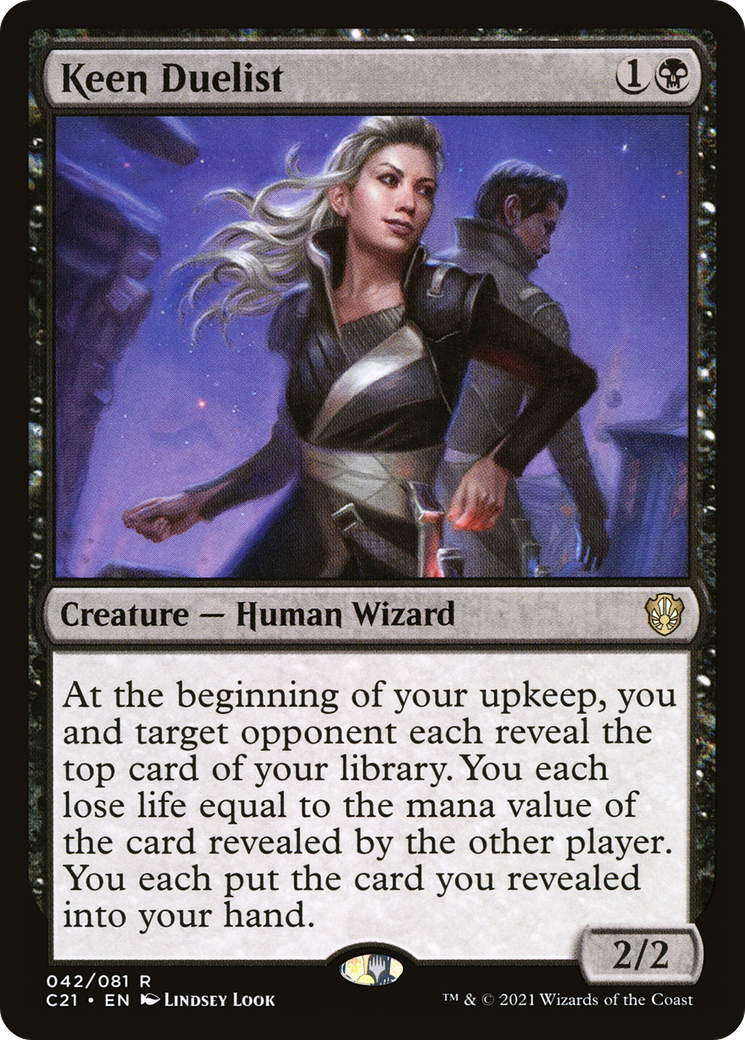 Image of Keen Duelist (C21-042) - Commander 2021