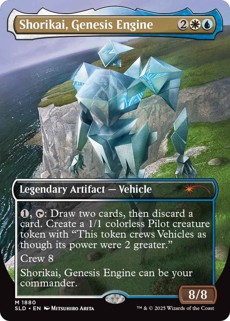 Image of Shorikai, Genesis Engine (SLD-1880) - Secret Lair Drop (Borderless)
