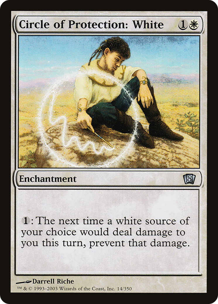 Image of Circle of Protection: White (8ED-014) - 8th Edition