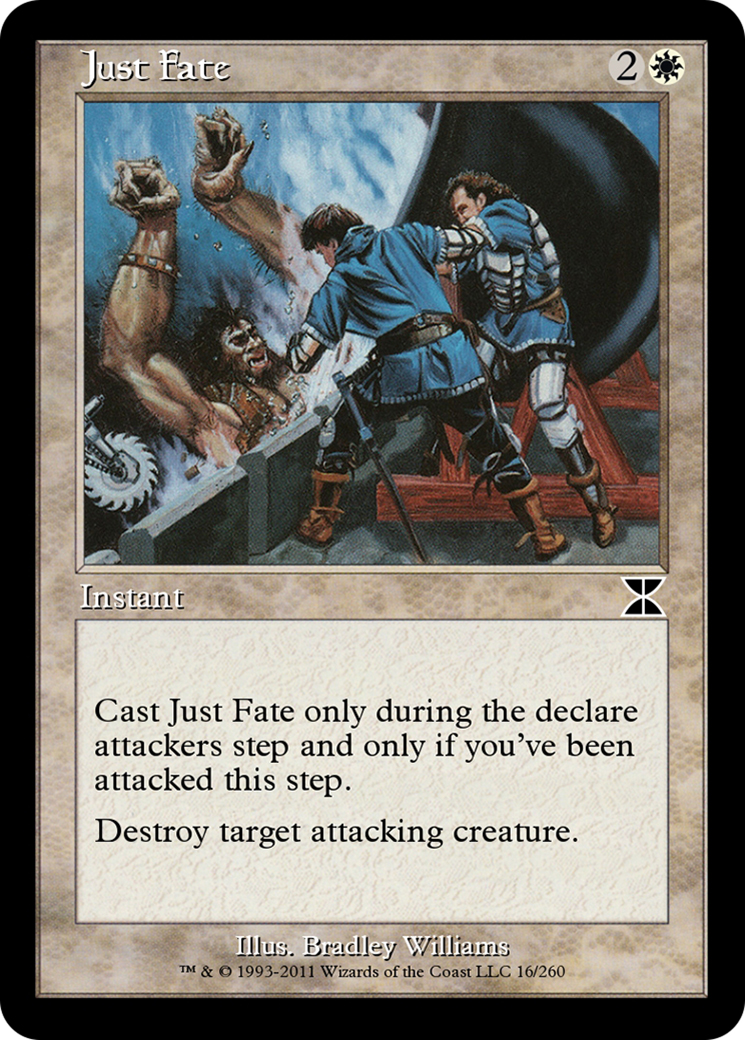 Image of Just Fate (ME4-016) - Masters Edition IV Foil