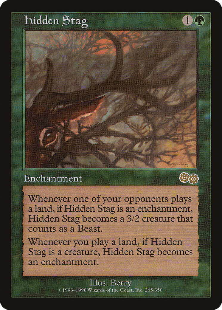 Image of Hidden Stag (USG-265) - Urza's Saga