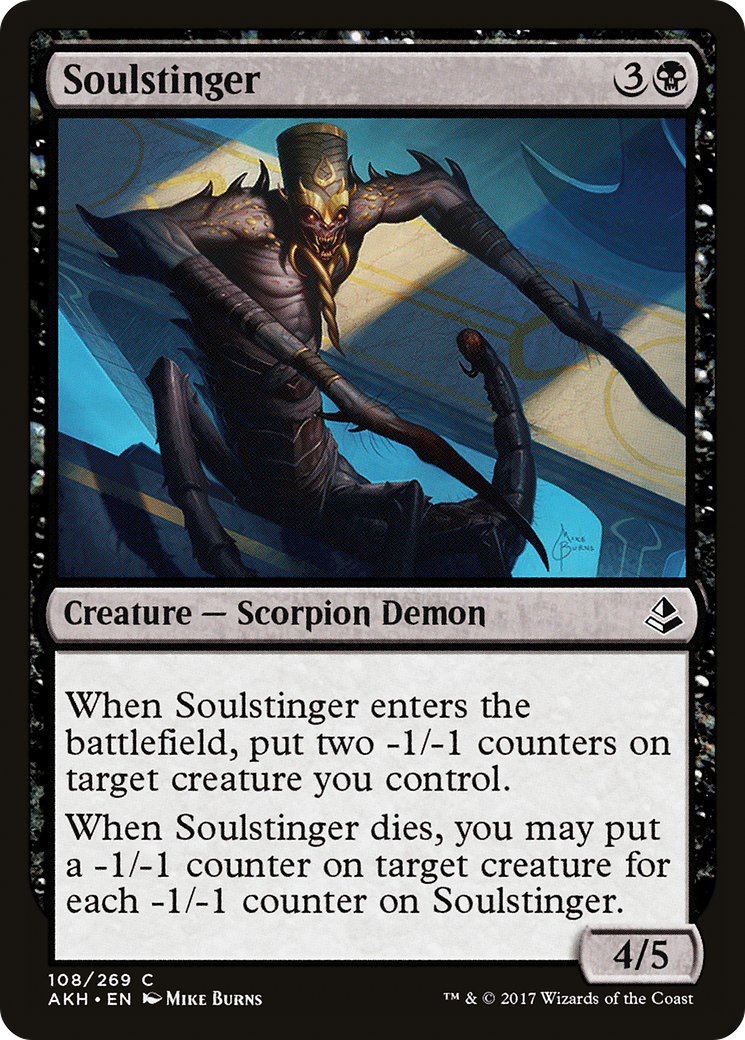 Image of Soulstinger (AKH-108) - Amonkhet Foil