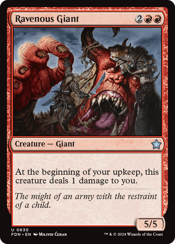 Image of Ravenous Giant (FDN-630) - Foundations