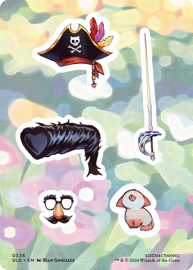 Image of Sticker Sheet (0336) (SLD-336) - Secret Lair Drop