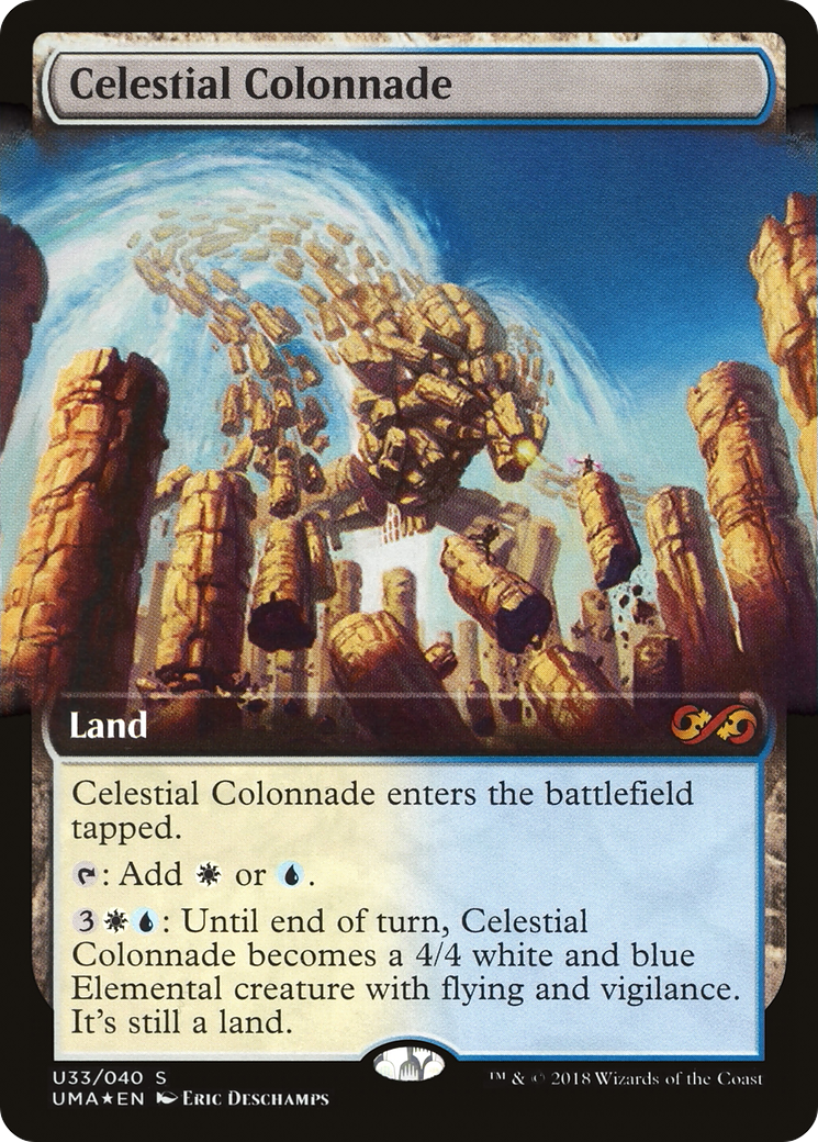 Image of Celestial Colonnade (UMA:BT-U33) - Ultimate Box Topper: (Extended Art) Foil