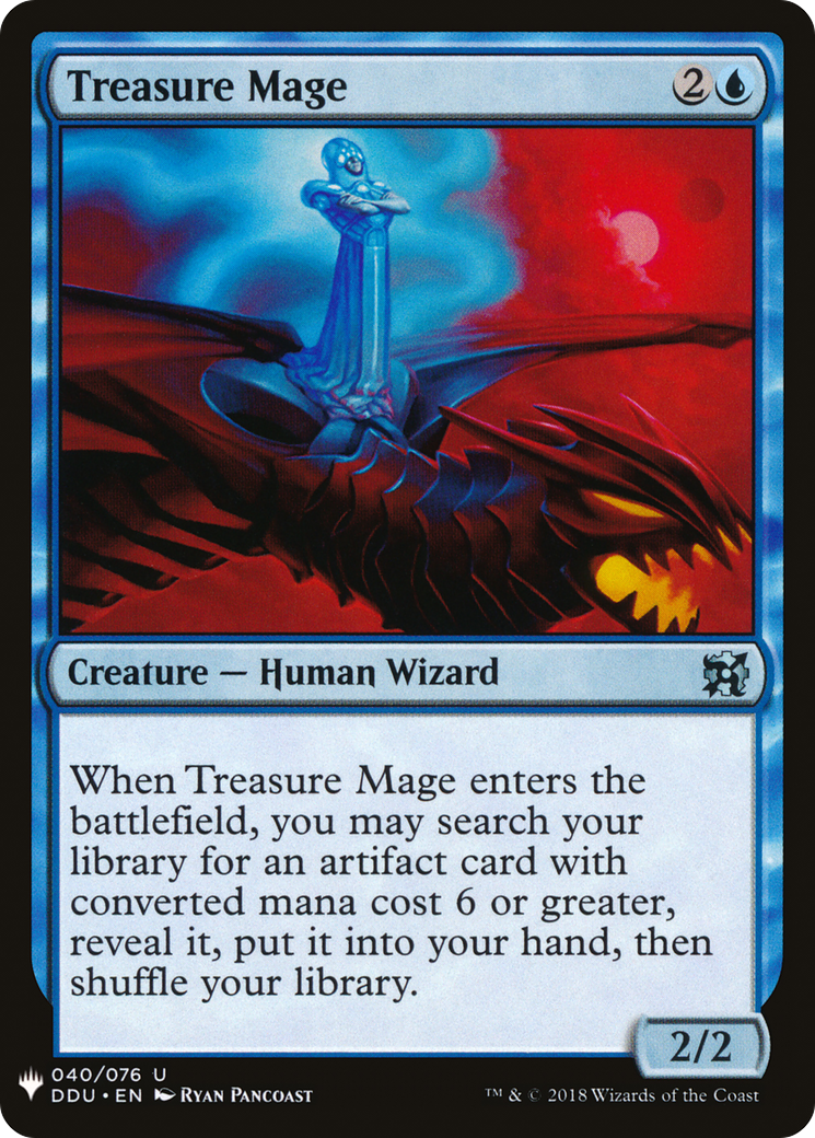 Image of Treasure Mage (LIST-040) - The List