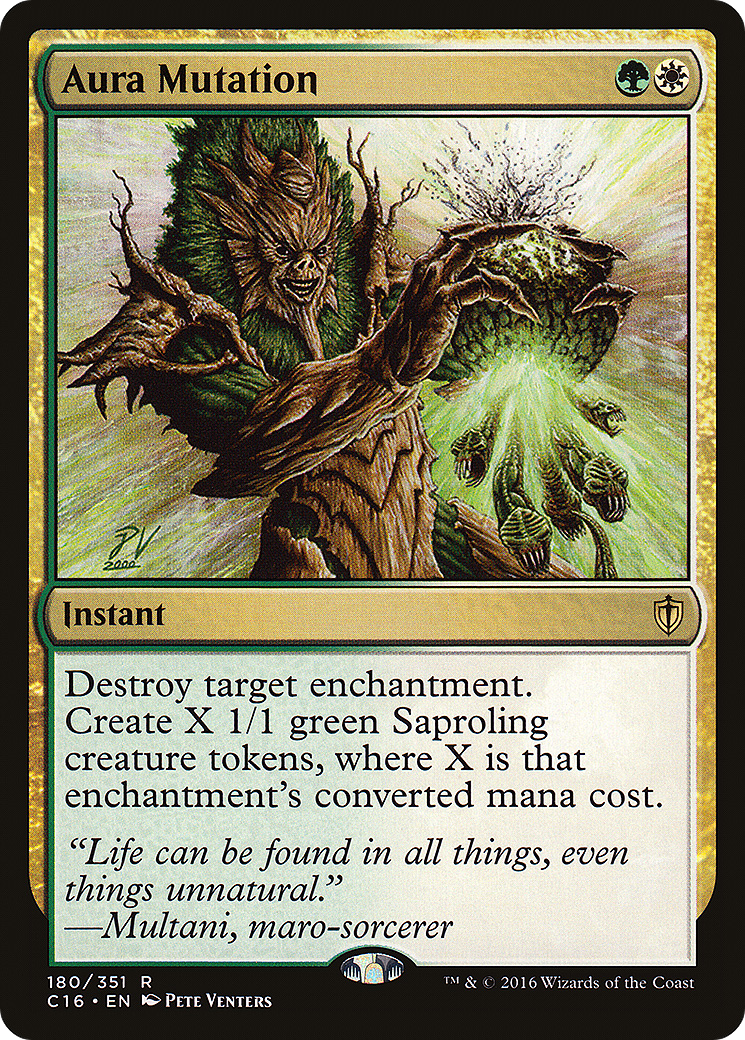 Image of Aura Mutation (C16-180) - Commander 2016