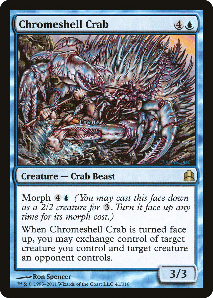 Image of Chromeshell Crab (CMD-041) - Commander 2011