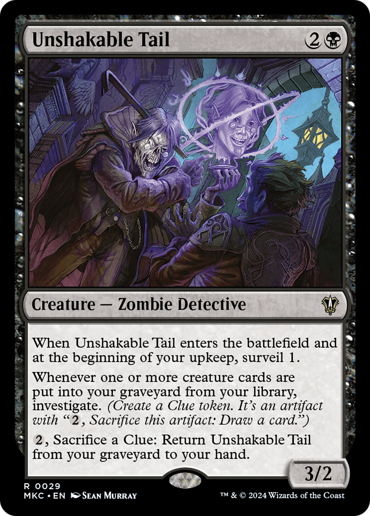 Image of Unshakable Tail (MKC-029) - Murders at Karlov Manor Commander
