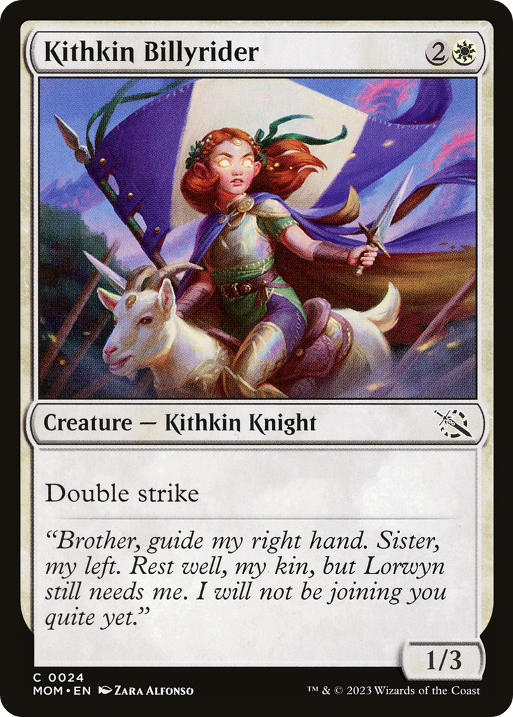 Image of Kithkin Billyrider (MOM-024) - March of the Machine