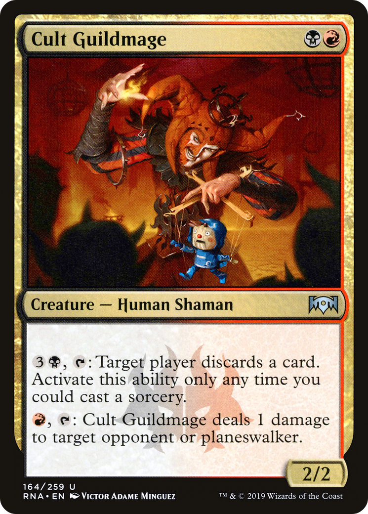 Image of Cult Guildmage (RNA-164) - Ravnica Allegiance Foil