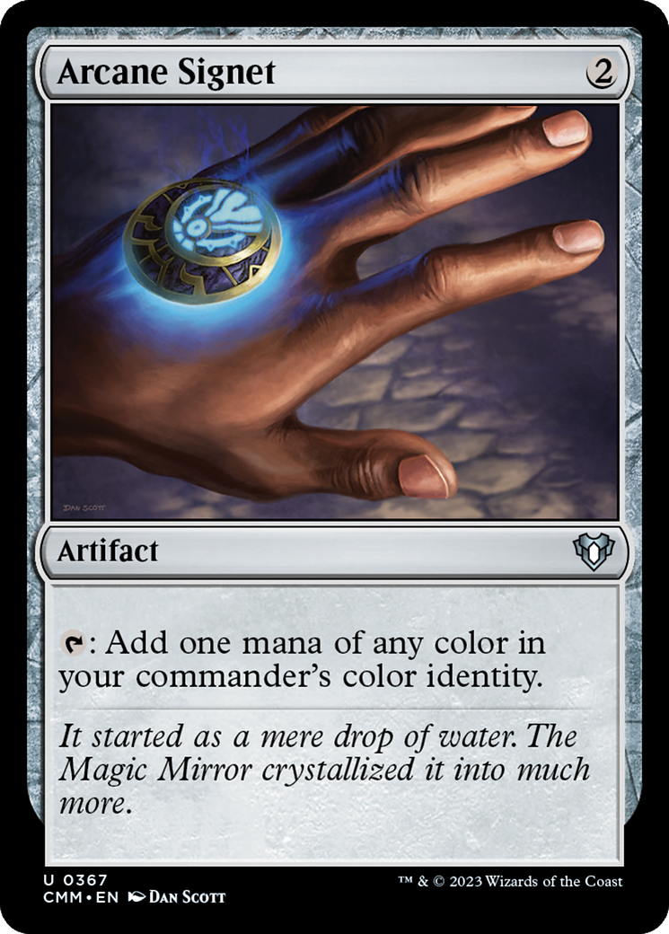 Image of Arcane Signet (CMM-367) - Commander Masters