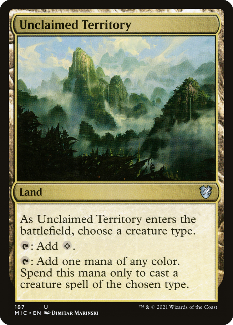Image of Unclaimed Territory (MIC-187) - Midnight Hunt Commander