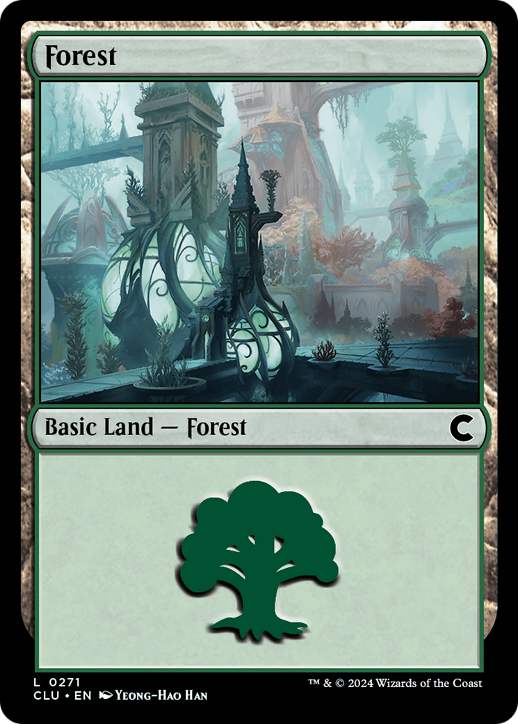 Image of Forest (0271) (CLU-271) - Ravnica: Clue Edition