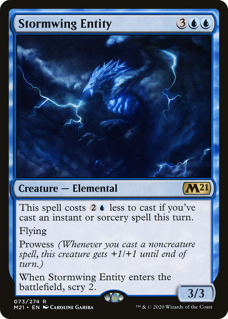 Image of Stormwing Entity (M21-073) - Core Set 2021