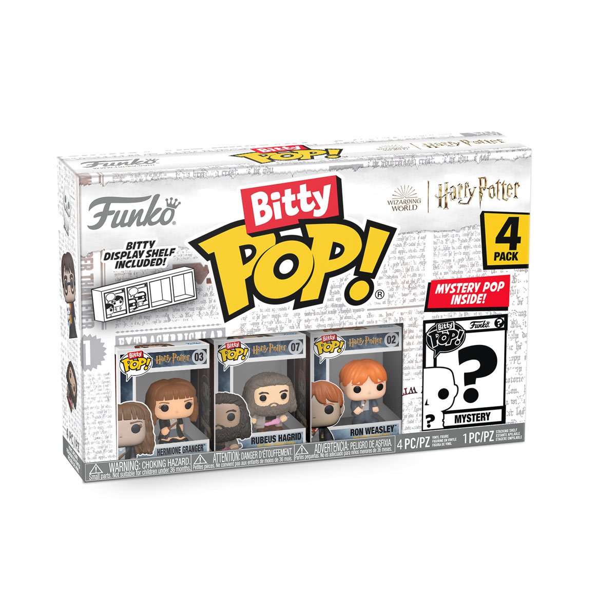 Image of Harry Potter Hermione Funko Bitty Pop! Mini-Figure 4-Pack