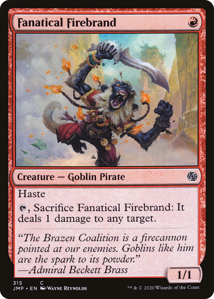 Image of Fanatical Firebrand (JMP-315) - Jumpstart