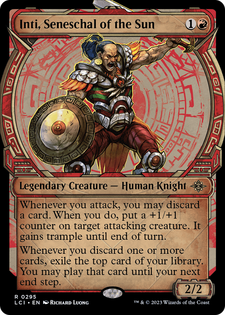 Image of Inti, Seneschal of the Sun (Showcase) (LCI-295) - The Lost Caverns of Ixalan: (Showcase)