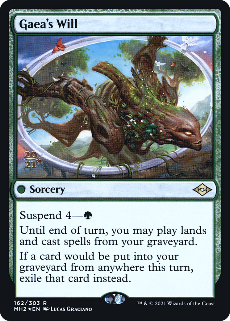 Image of Gaea's Will (PRE-162) - Modern Horizons 2 Promos Foil