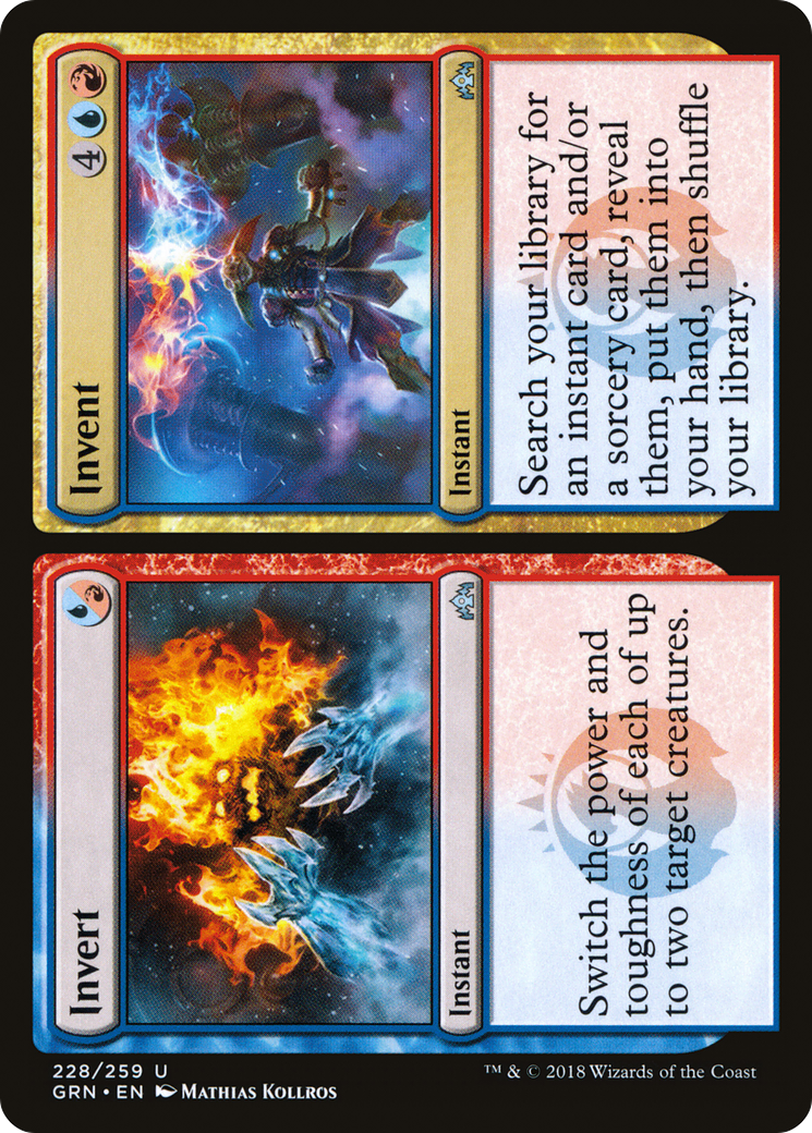 Image of Invert // Invent (GRN-228) - Guilds of Ravnica Foil