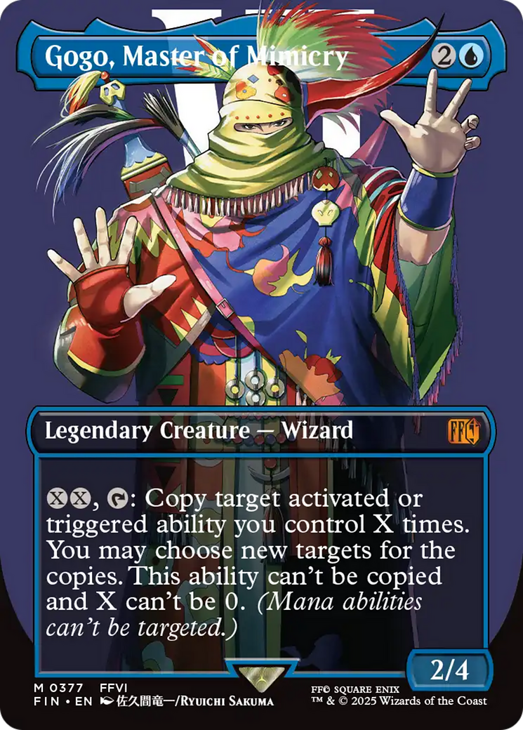 Image of Gogo, Master of Mimicry (Borderless) (FIN-377) - FINAL FANTASY (Borderless)