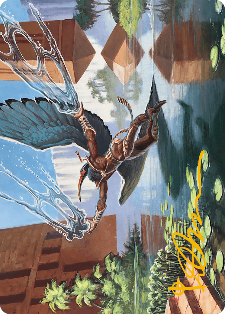 Image of Nadu, Winged Wisdom // Nadu, Winged Wisdom (AMH3-014) - Modern Horizons 3 Art Series (Borderless) Foil
