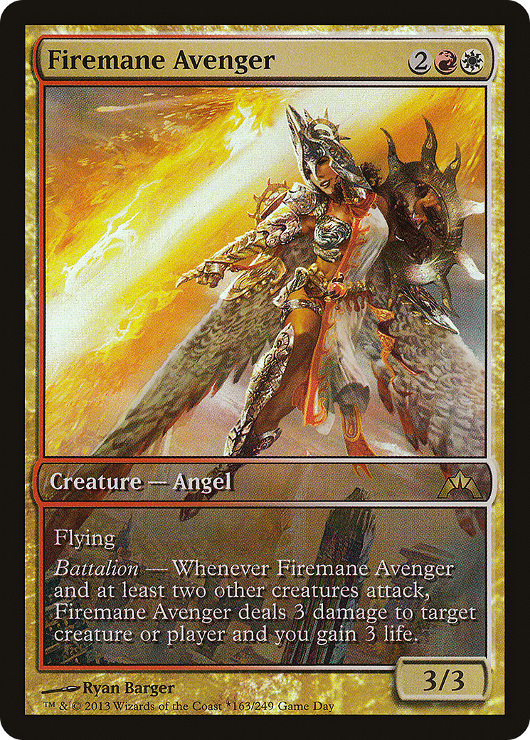 Image of Firemane Avenger (GAME-163) - Gatecrash Promos Foil