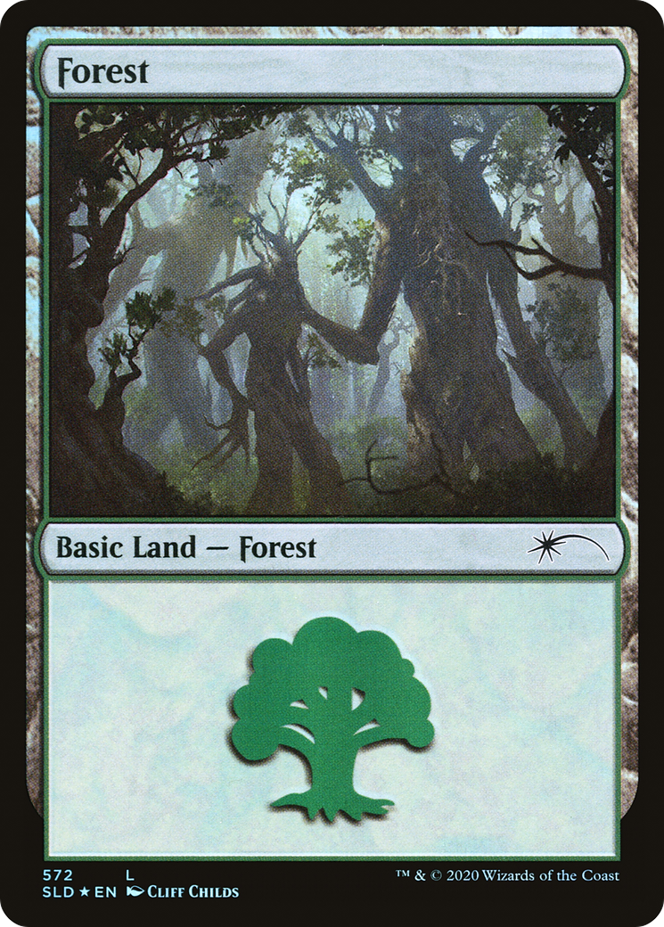 Image of Forest (572) (SLD-572) - Secret Lair Drop Foil