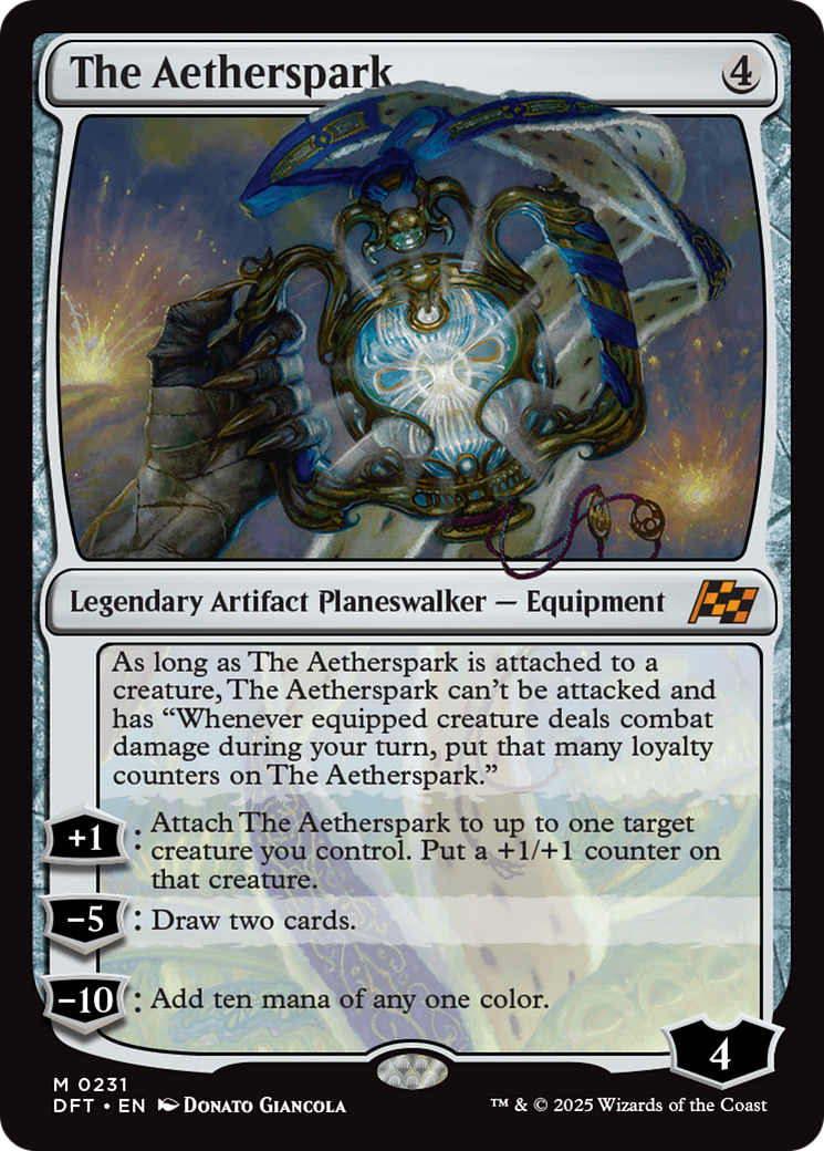 Image of The Aetherspark (DFT-231) - Aetherdrift Foil
