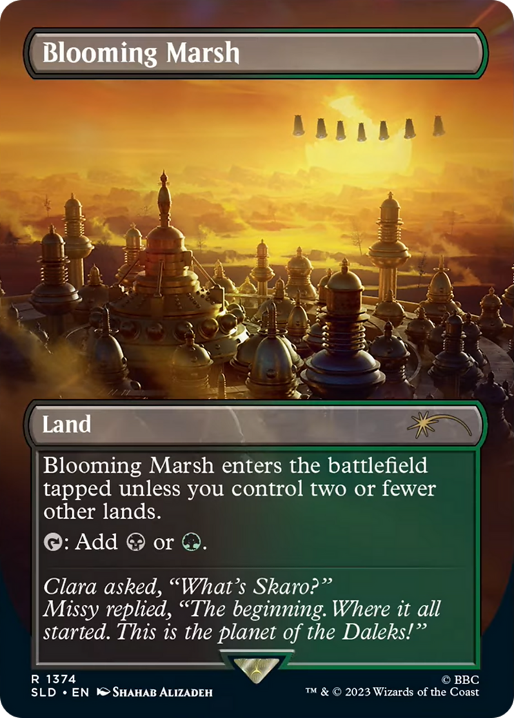 Image of Blooming Marsh (SLD-1374) - Secret Lair Drop (Borderless)