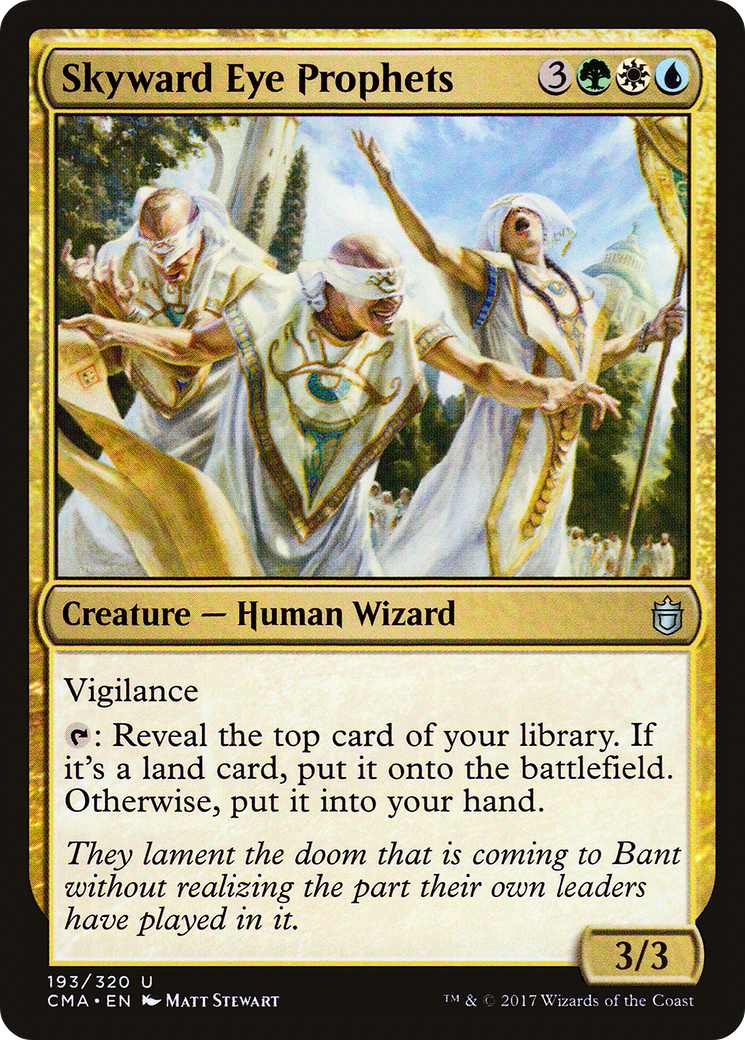 Image of Skyward Eye Prophets (CMA-193) - Commander Anthology