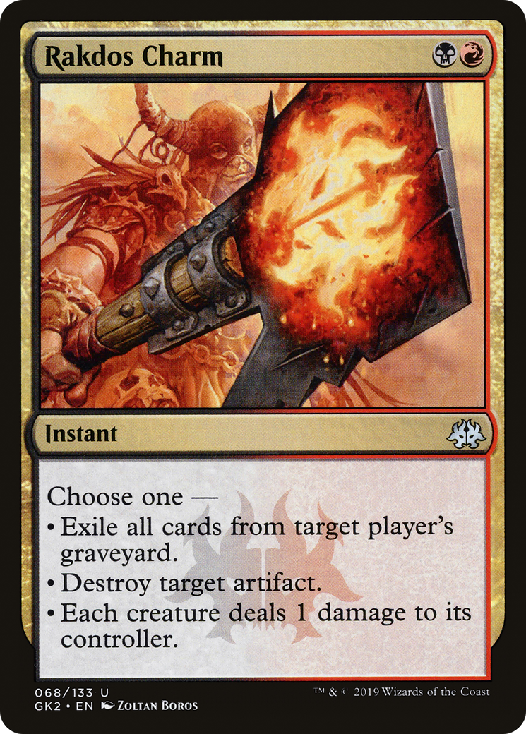 Image of Rakdos Charm (GK2-068) - RNA Guild Kit