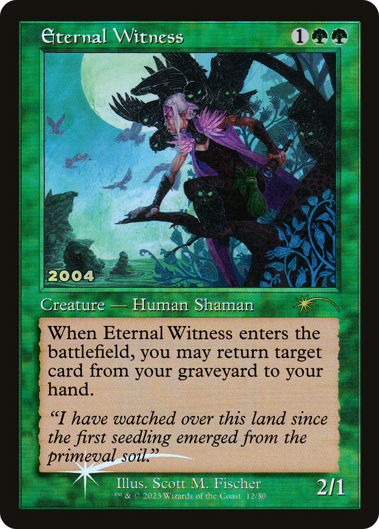 Image of Eternal Witness (30A-P-012) - 30th Anniversary Play Promos Foil