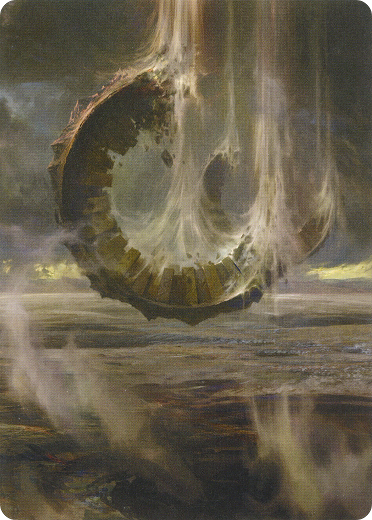 Image of Wasteland // Wasteland (AZNR-036) - Zendikar Rising Art Series (Borderless)