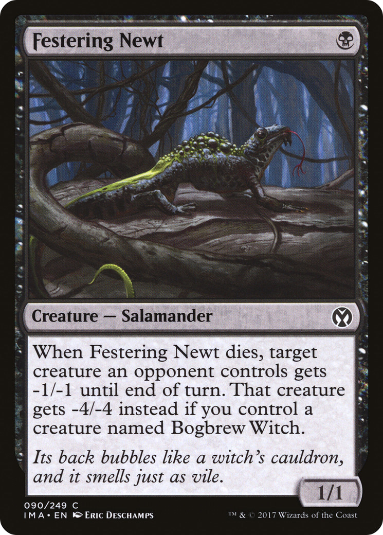 Image of Festering Newt (IMA-090) - Iconic Masters Foil