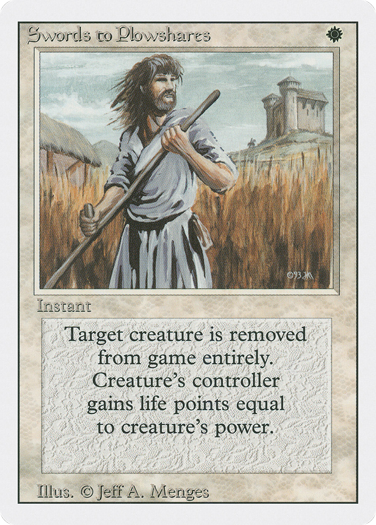 Image of Swords to Plowshares (3ED-) - Revised Edition