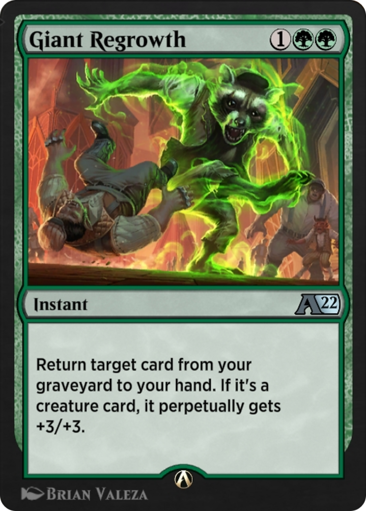 Image of Giant Regrowth (YSNC-013) - Alchemy: New Capenna
